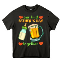 Asphalt our first father's day together Heavy Core Tee - HRA Design Shop
