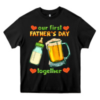 Black our first father's day together Heavy Core Tee - HRA Design Shop