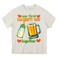 Cream our first father's day together Heavy Core Tee - HRA Design Shop