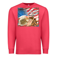 Cardinal god bless the usa Premium Sweatshirt - TumblerDesignByShophia