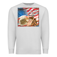Dove Grey god bless the usa Premium Sweatshirt - TumblerDesignByShophia