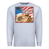 Heather Grey god bless the usa Premium Sweatshirt - TumblerDesignByShophia