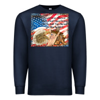Navy god bless the usa Premium Sweatshirt - TumblerDesignByShophia