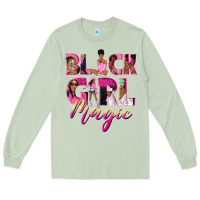 Matcha black girl magic Long Sleeve Tee - NancyCooperArtShop