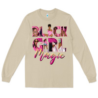 Mushroom black girl magic Long Sleeve Tee - NancyCooperArtShop