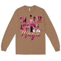 Toasted Coconut black girl magic Long Sleeve Tee - NancyCooperArtShop