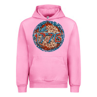 Fuchsia Pink Est. 1776 Urban Hoodie - FaDigitalArtStudio