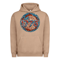 Pigment Burro Est. 1776 Urban Hoodie - FaDigitalArtStudio