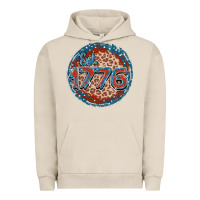 Pigment French Oak Est. 1776 Urban Hoodie - FaDigitalArtStudio