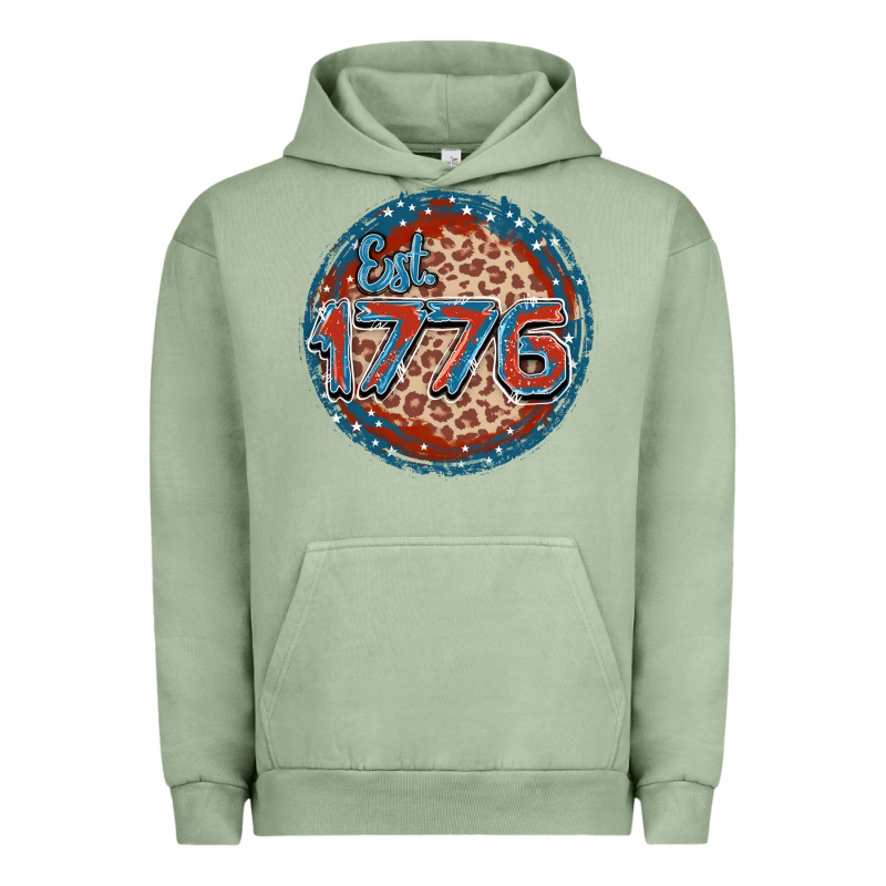 Est. 1776 Urban Hoodie by FaDigitalArtStudio | Teevron