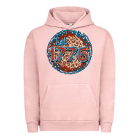 Pigment Salmon Est. 1776 Urban Hoodie - FaDigitalArtStudio