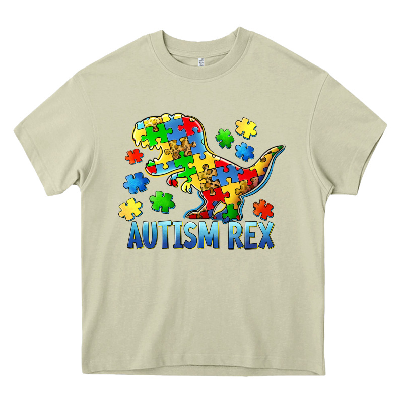 Autism Rex Heavy Core Tee by BarkalooDesign | Teevron