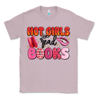 Lilac hot girls read books Classic Tee - MaliasSmallBusiness