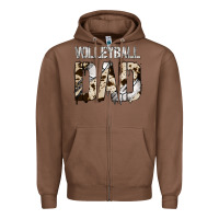 Chestnut Volleyball Dad Zipper Hoodie - Bettercallsaul