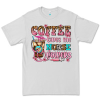 Dove Grey coffee gives me nurse power Premium Tee - AdoDesignShop