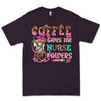Plum coffee gives me nurse power Premium Tee - AdoDesignShop