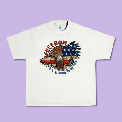 Freedom Tour Urban Heavy Tee Designed By Maliassmallbusiness