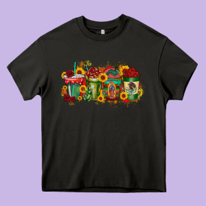 Our Lady Drink Heavy Core Tee Designed By Racoondesign