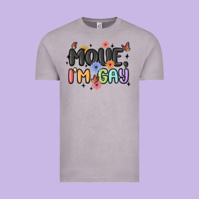 Movie I'm Gay Vintage Tee Designed By Maliassmallbusiness