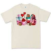 Bone valentines day roses coffee cups Premium Tee - AdoDesignShop