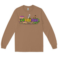 Toasted Coconut louisiana mardi gras Long Sleeve Tee - MaliasSmallBusiness