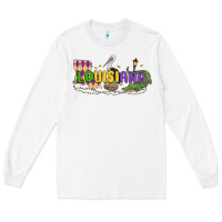 White louisiana mardi gras Long Sleeve Tee - MaliasSmallBusiness