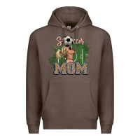 Coffee Soccer Mom Premium Hoodie - HowdyJamesFarm