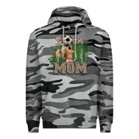 Slate Camo Soccer Mom Premium Hoodie - HowdyJamesFarm