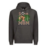 Smoke Soccer Mom Premium Hoodie - HowdyJamesFarm
