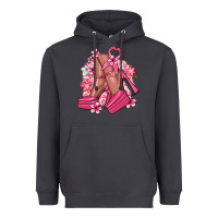 Smoke Cancer high heels Cancer Awareness Heavyweight Hoodie - HowdyJamesFarm