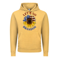 Vintage Mustard American flag sunflower Vintage Hoodie - Jasminsmagicworld
