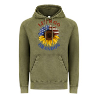 Vintage Olive American flag sunflower Vintage Hoodie - Jasminsmagicworld