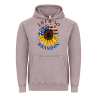 Vintage Zinc American flag sunflower Vintage Hoodie - Jasminsmagicworld