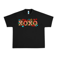 Black xoxo roses and keys Urban Heavy Tee - AdoDesignShop