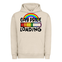 Pigment French Oak Gay pride loading Urban Hoodie - FaDigitalArtStudio