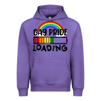 Tulip Gay pride loading Urban Hoodie - FaDigitalArtStudio
