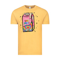 Vintage Mustard gay juice Vintage Tee - MaliasSmallBusiness