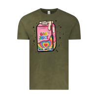 Vintage Olive gay juice Vintage Tee - MaliasSmallBusiness