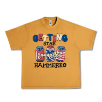 Peanut Butter getting star spangled hammered Urban Heavy Tee - MaliasSmallBusiness