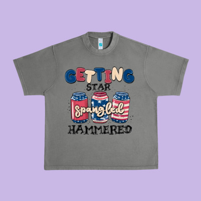 Getting Star Spangled Hammered Urban Heavy Tee Designed By Maliassmallbusiness