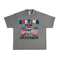 Tornado getting star spangled hammered Urban Heavy Tee - MaliasSmallBusiness