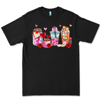 Black valentines day coffee cup Premium Tee - AdoDesignShop