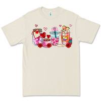Bone valentines day coffee cup Premium Tee - AdoDesignShop