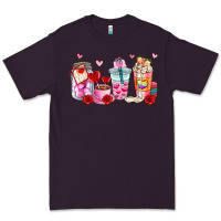 Plum valentines day coffee cup Premium Tee - AdoDesignShop