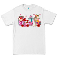 White valentines day coffee cup Premium Tee - AdoDesignShop