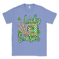 Colony Blue lucky season Classic Tee - MaliasSmallBusiness