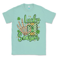 Seafoam lucky season Classic Tee - MaliasSmallBusiness