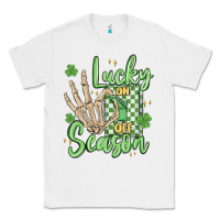 White lucky season Classic Tee - MaliasSmallBusiness
