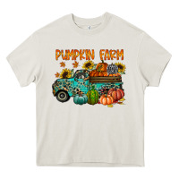 Cream pumpkin farm Heavy Core Tee - RacoonDesign