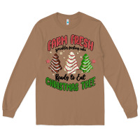 Toasted Coconut farm fresh christmas tree Long Sleeve Tee - MaliasSmallBusiness